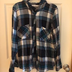 Plaid long sleeve